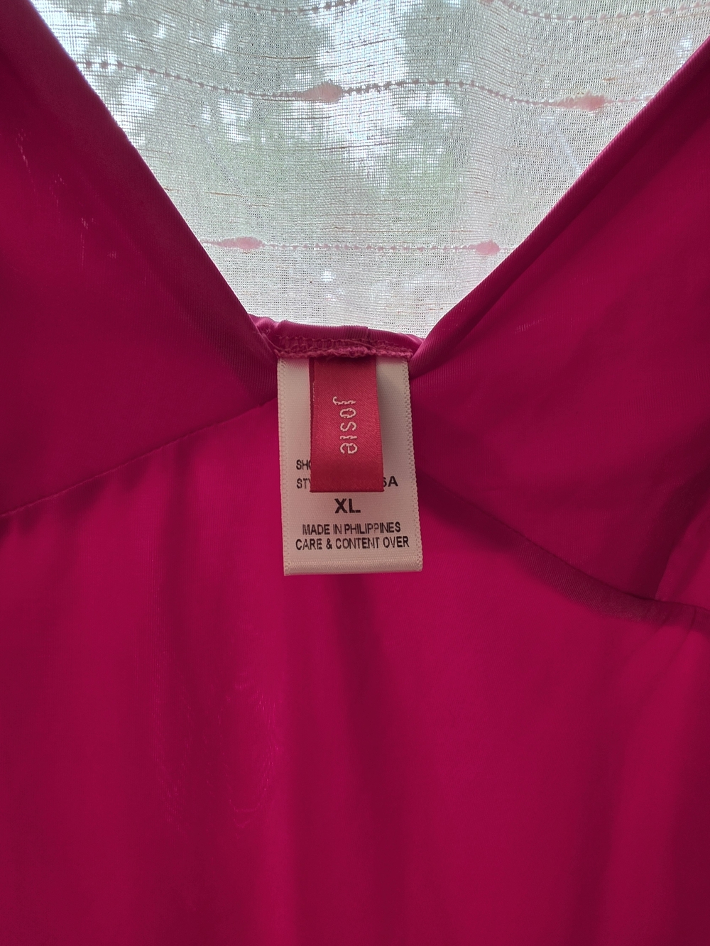 Josie Fuschia Satin Sleepwear Set